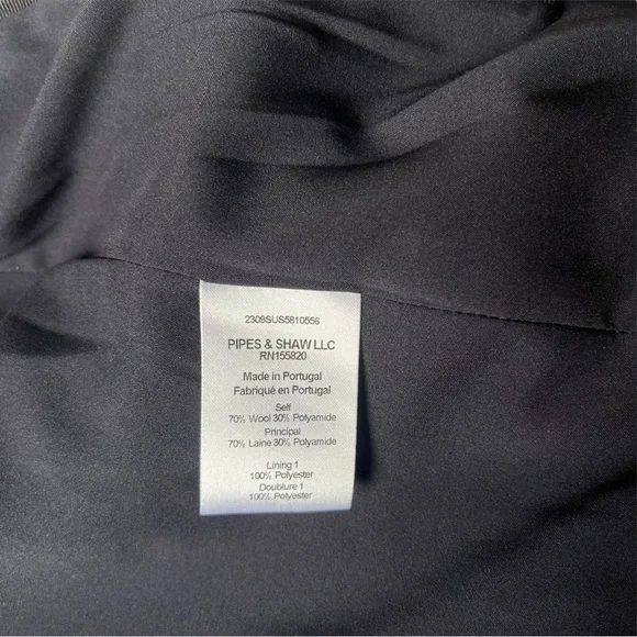 Veronica Beard Tyra Dickey Navy Pinstripe Blazer Jacket Preppy Academia Size 2 - Picture 14 of 15